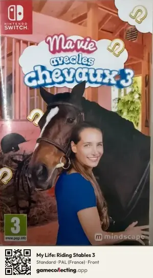 My Life: Riding Stables 3 Nintendo Switch, France box front