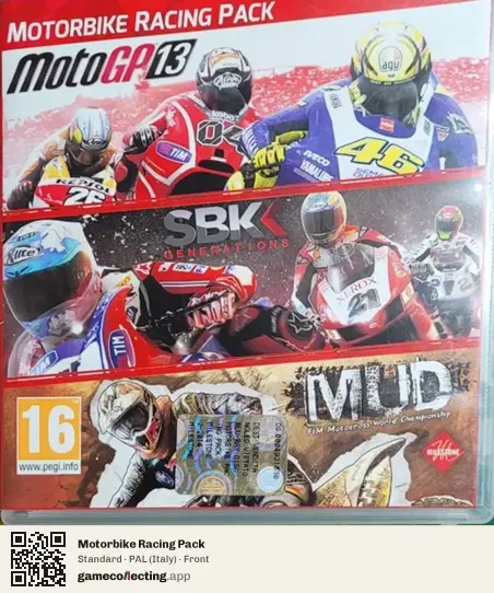 Motorbike Racing Pack PlayStation 3, Italy box front