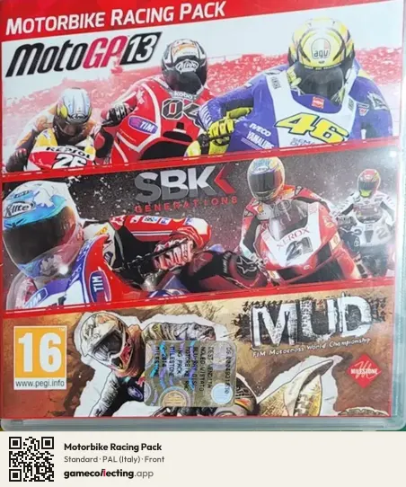 Motorbike Racing Pack PlayStation 3, Italy box front