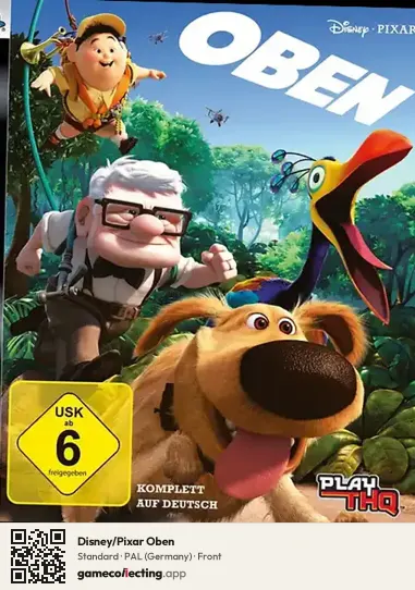 Disney/Pixar Oben PlayStation 3, Germany box front