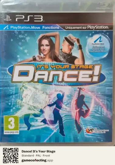 Dance! It's Your Stage PlayStation 3, PAL box front