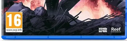 Terminator 2D: No Fate, the PEGI square on its front