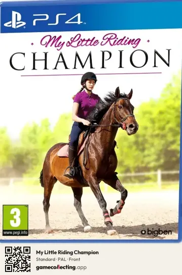 My Little Riding Champion PlayStation 4, PAL box front