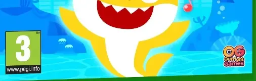 Baby Shark: Sing & Swim Party, the PEGI square on its front