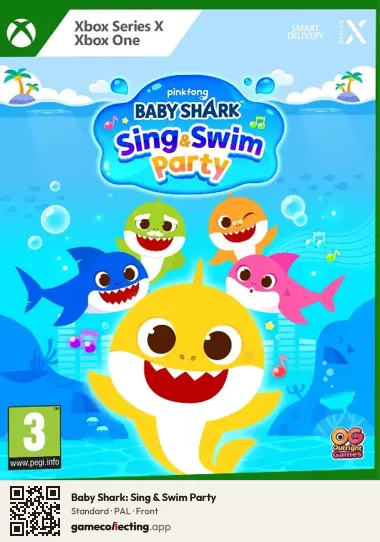 Baby Shark: Sing & Swim Party Xbox Series X, PAL box front