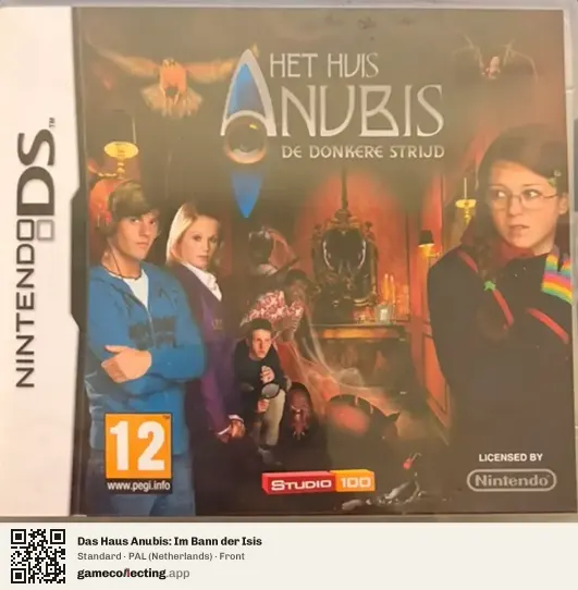 Das Haus Anubis: Im Bann der Isis Nintendo DS, Netherlands box front