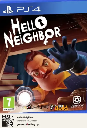 Hello Neighbor PlayStation 4, PAL box front