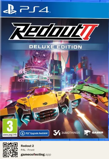 Redout 2 PlayStation 4, PAL box front