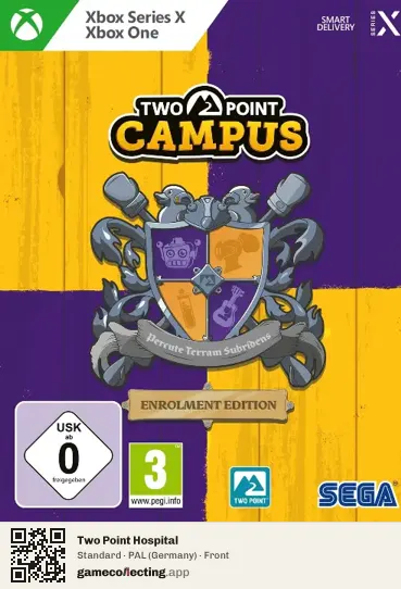 Two Point Hospital Xbox One, Germany box front