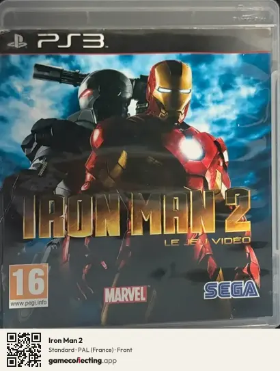 Iron Man 2 PlayStation 3, France box front