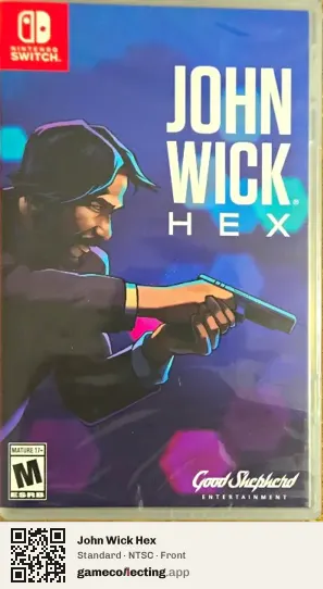 John Wick Hex Nintendo Switch, NTSC box front