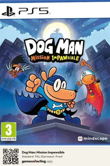 Dog Man: Mission Impawsible PlayStation 5, Germany box front
