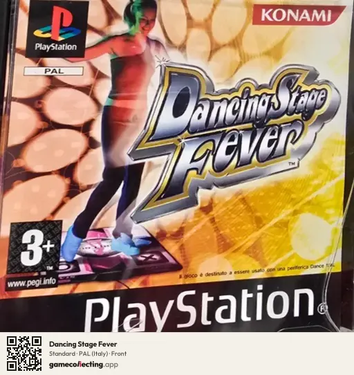 Dancing Stage Fever PlayStation, Italy box front