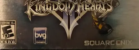 Kingdom Hearts II, the ESRB box on its front