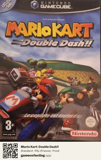 Mario Kart: Double Dash!! Nintendo GameCube, France box front