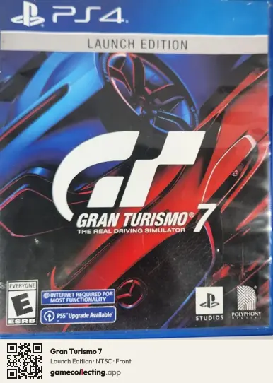 Gran Turismo 7 PlayStation 4, NTSC box front