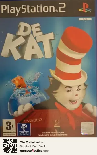 The Cat in the Hat PlayStation 2, PAL box front