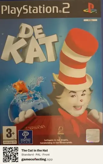 The Cat in the Hat PlayStation 2, PAL box front