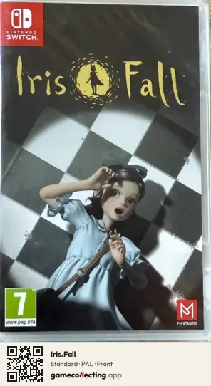 Iris.Fall Nintendo Switch, PAL box front