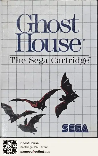 Ghost House Sega Master System, PAL box front