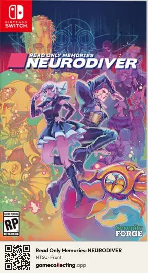 Read Only Memories: NEURODIVER Nintendo Switch, NTSC box front