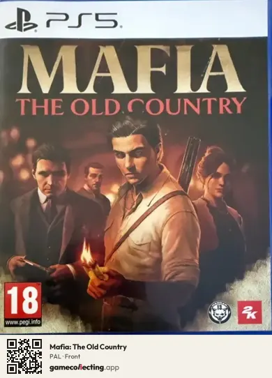 Mafia: The Old Country PlayStation 5, PAL box front