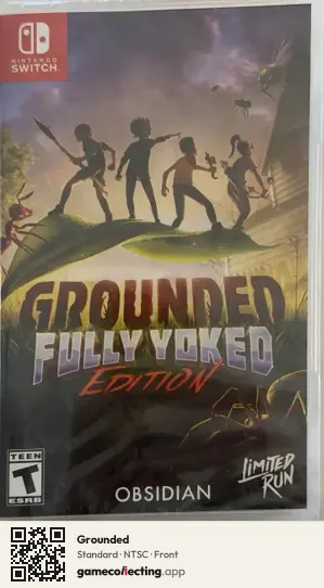 Grounded Nintendo Switch, NTSC box front