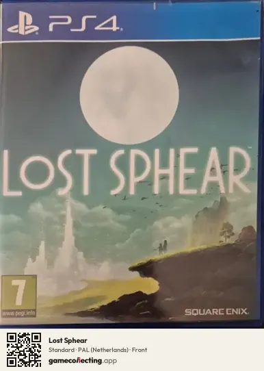 Lost Sphear PlayStation 4, Netherlands box front