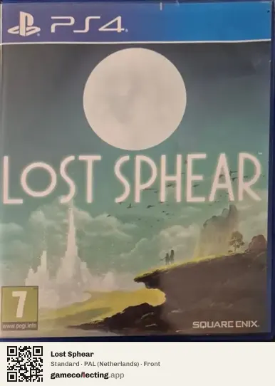Lost Sphear PlayStation 4, Netherlands box front