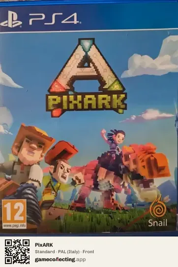 PixARK PlayStation 4, Italy box front