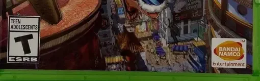 One Piece: World Seeker, the ESRB box on its front