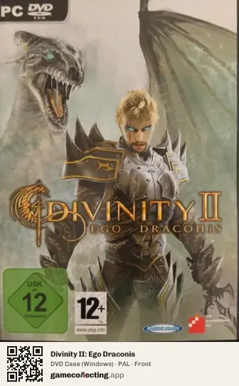 Divinity II: Ego Draconis Computer, PAL box front