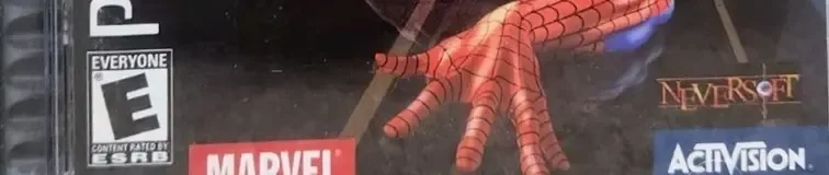 Spider-Man, the ESRB box on its front
