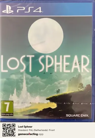 Lost Sphear PlayStation 4, Netherlands box front