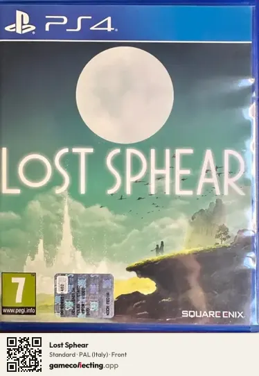 Lost Sphear PlayStation 4, Italy box front