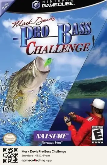 Mark Davis Pro Bass Challenge Nintendo GameCube, NTSC box front