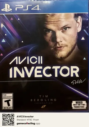 AVICII Invector PlayStation 4, NTSC box front