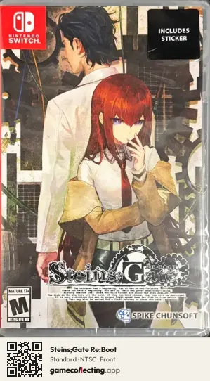 Steins;Gate Re:Boot Nintendo Switch, NTSC box front