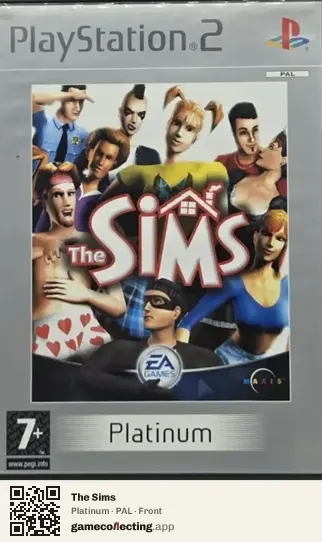 The Sims PlayStation 2, PAL box front