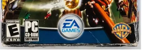 Harry Potter: Quidditch World Cup, the ESRB box on its front