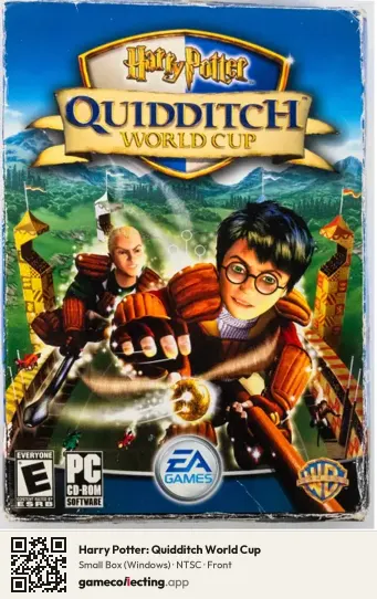 Harry Potter: Quidditch World Cup Computer, NTSC box front