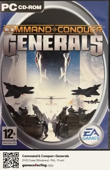 Command & Conquer: Generals Computer, PAL box front