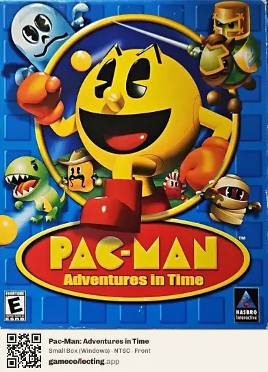 Pac-Man: Adventures in Time Computer, NTSC box front