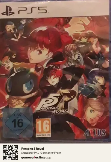 Persona 5 Royal PlayStation 5, Germany box front
