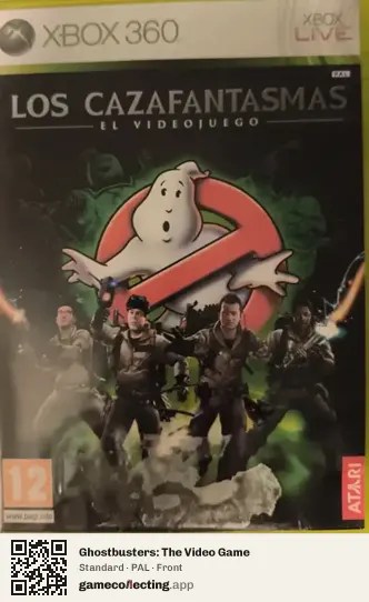 Ghostbusters: The Video Game Xbox 360, PAL box front