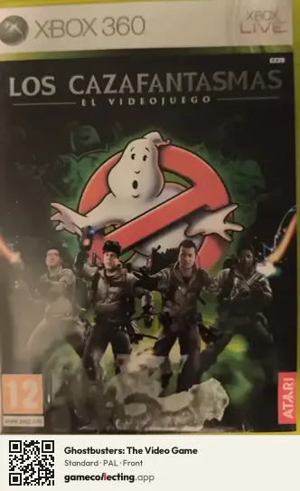 Ghostbusters: The Video Game Xbox 360, PAL box front