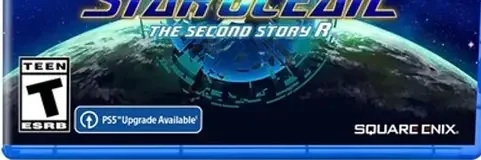 Star Ocean: The Second Story R, the ESRB box on its front