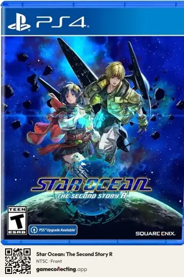Star Ocean: The Second Story R PlayStation 4, NTSC box front