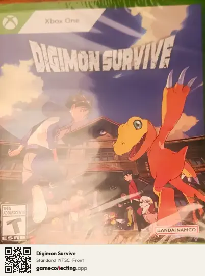 Digimon Survive Xbox One, NTSC box front