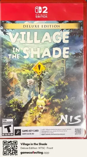Village in the Shade Nintendo Switch 2, NTSC box front
